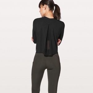 Lululemon Play Off The Pleats Pleated Long Sleeve